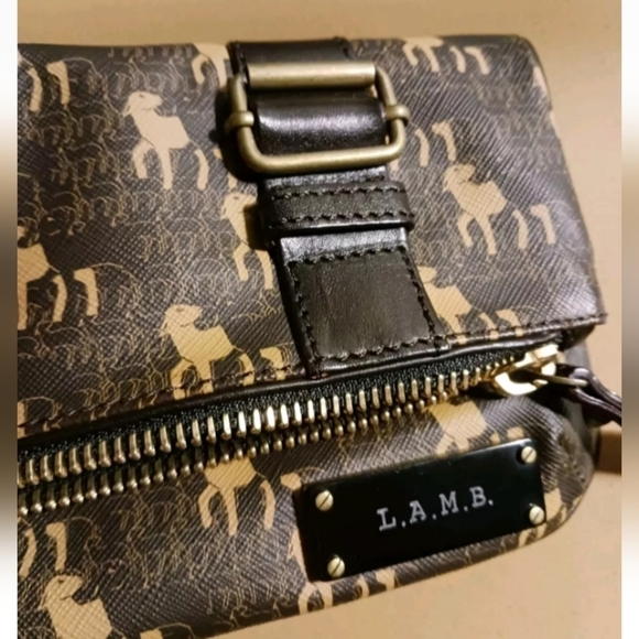 L.A.M.B. Gven Stefanie Black Designer Clutch - Picture 13 of 15